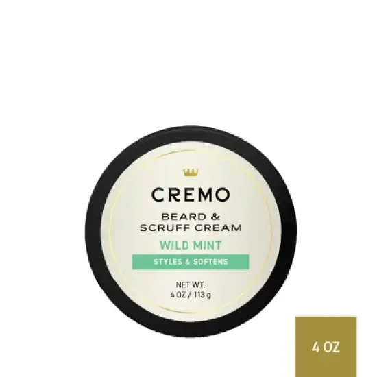 Cremo One-For-All Beard & Scruff Cream Mint Blend - 4oz image {6}