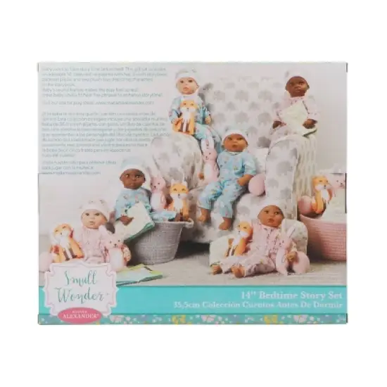 Madame Alexander Small Wonder 14" Bed Time Story Set - Blue Eyes image {5}