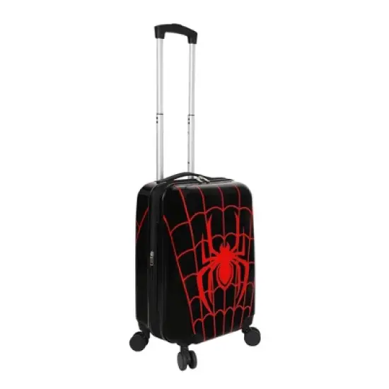 Spider-Man Web Logo 20" Carry-On Luggage With Wheels And Retractable Handle image {2}