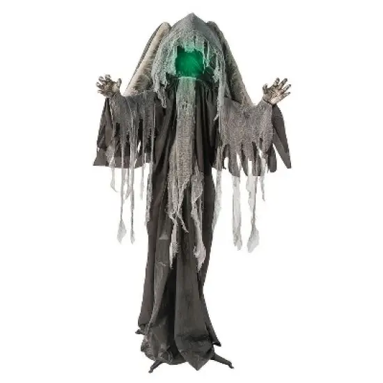 5 Ft. 8" Reaper with Animated Wings Halloween Decoration image {1}