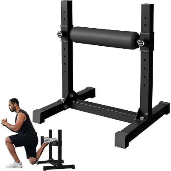 Bulgarian Split Squat Stand, Single Leg Squat Roller, Single Leg Squat Stand, Lower Body Specialty Machine image {1}