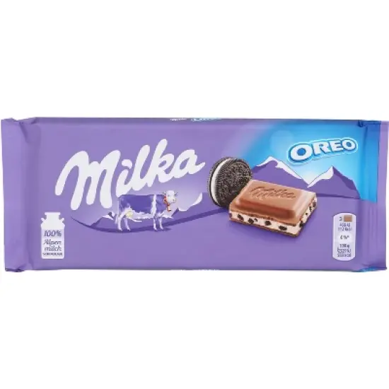 Milka Oreo Bar - Case of 22 - 3.5 oz image {1}
