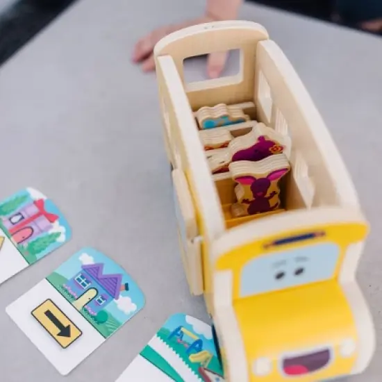 Melissa & Doug Blues Clues & You! Wooden School Bus image {6}