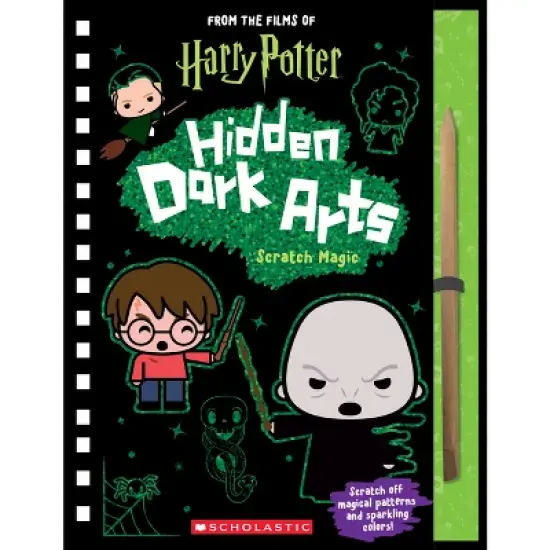 Harry Potter: Hidden Dark Arts: Scratch Magic - by  Jenna Ballard (Paperback) image {1}