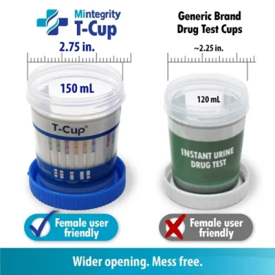 Mintegrity 10 Pack 12-Panel Instant at Home Urine Drug Test Kits | Multi-Panel Urine Screening Testing Kit | MT-TDOA-6124 image {3}