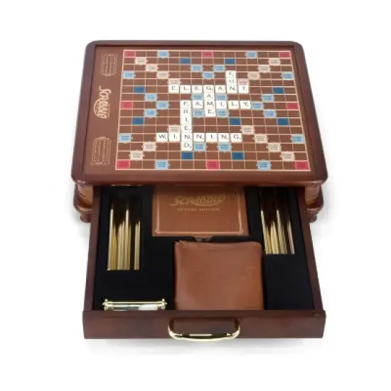 Scrabble (Luxury Edition) Board Game image {1}
