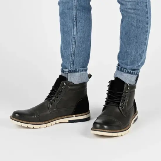 Vance Co. Lucien Cap Toe Ankle Boot image {8}