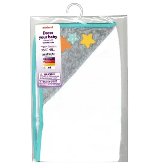 Miniland Educational Gender Neutral Doll Baby Towels image {1}