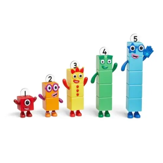 Hand2Mind Numberblocks Friends One to Five image {1}
