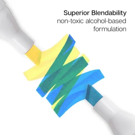 KINGART PRO Double-Ended Alcohol Markers 120 Colors image {4}