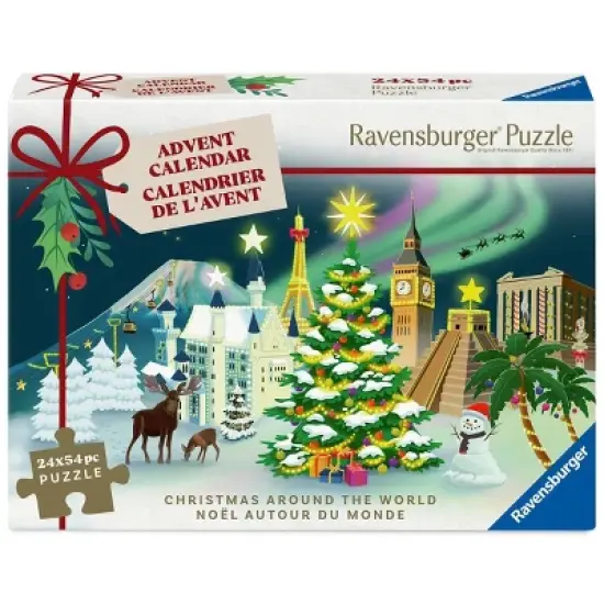 Ravensburger Ravensburger Christmas Advent Calendar Jigsaw Puzzle - 24x54pc: Holiday Themed Puzzle Set, Creative Thinking Activity, 24 Count image {7}