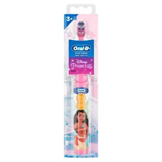 Oral-B Kids' Battery Powered Featuring Disney Princess Toothbrush - Soft image {9}