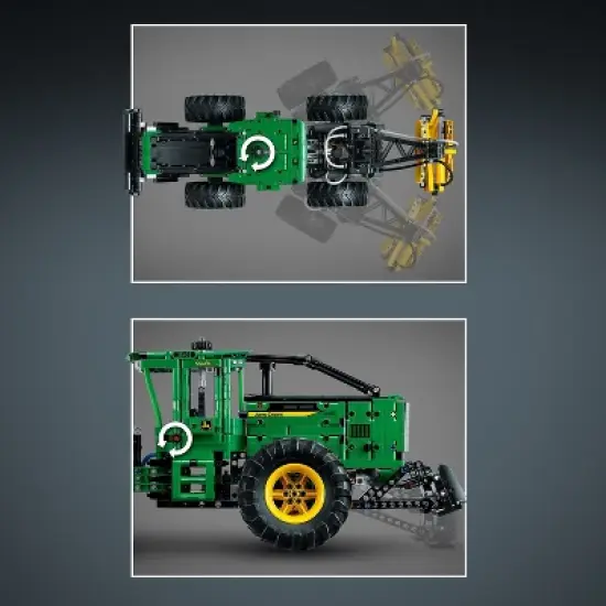 LEGO Technic LEGO Technic John Deere 948L-II Skidder Tractor Toy 42157 image {4}