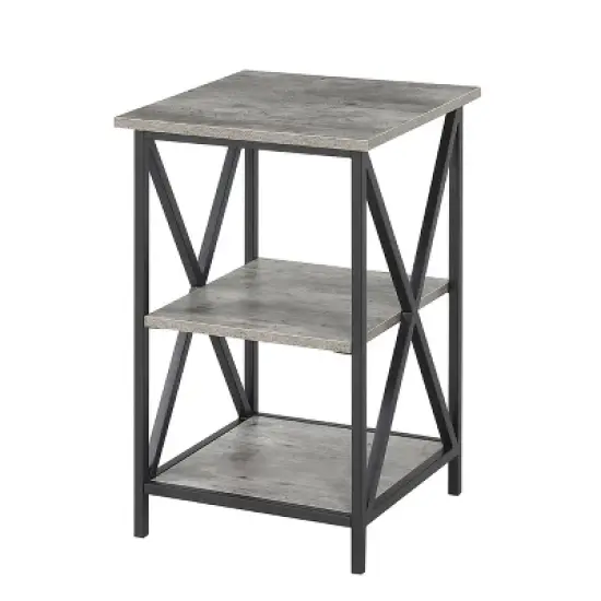 Tucson End Table with Shelves - Breighton Home image {11}