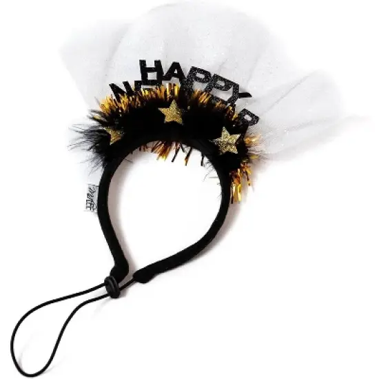 Midlee Happy New Year Dog Headband image {2}