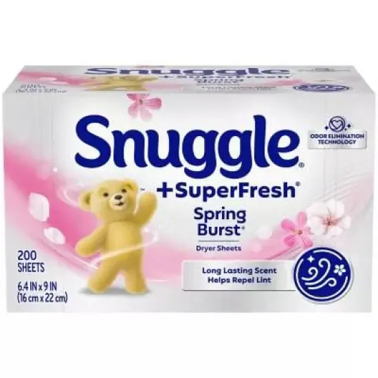 Snuggle Super Fresh Sheet Spring Burst - 200ct image {11}