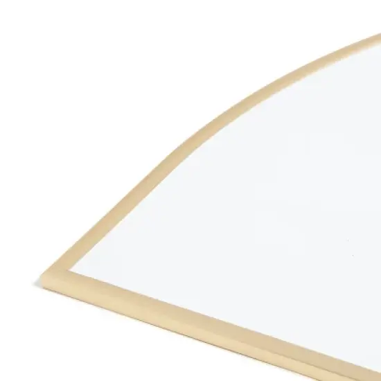 U Brands 15"x23" Metal Frame Arch Dry Erase Board Gold: Magnetic Whiteboard, Wall Mount, Includes Hardware image {6}