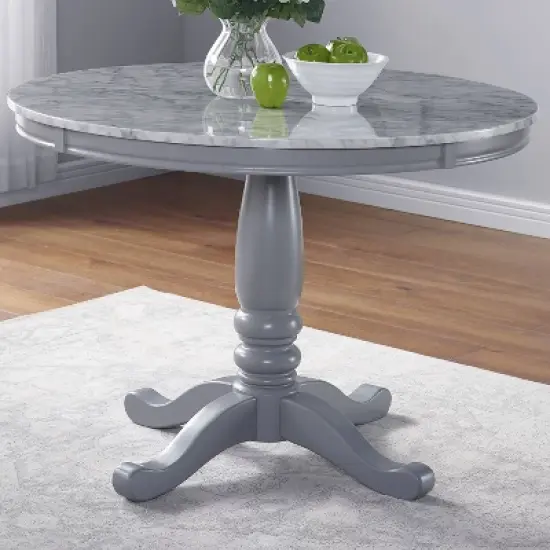 Kennegad Round Dining Table - HOMES: Inside + Out image {1}