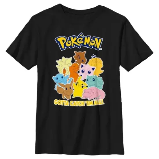 Boy's Pokemon Gotta Catch 'Em All Group T-Shirt image {4}