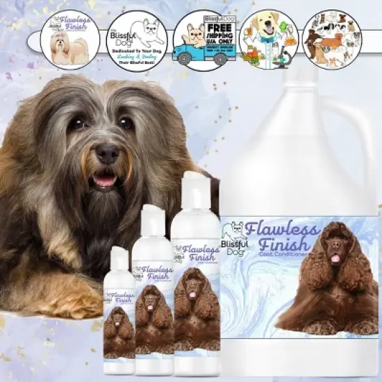 The Blissful Dog Flawless Finish Dog Coat Conditioner image {3}