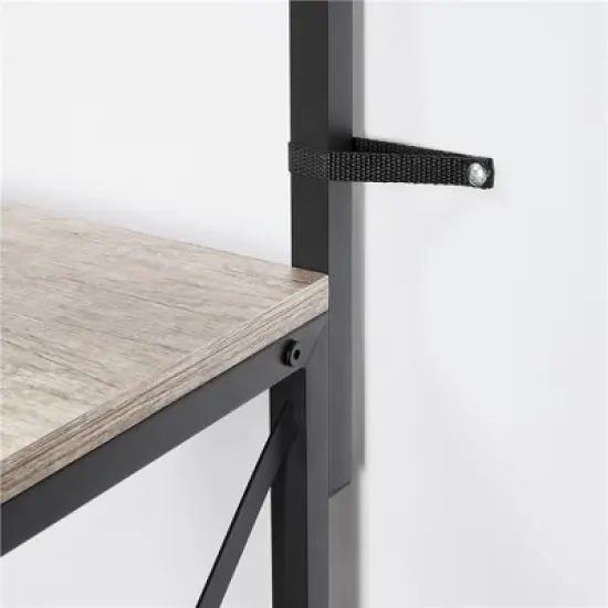 Yaheetech 4-Tier Kitchen Storage Rack with 5 S Hooks image {5}