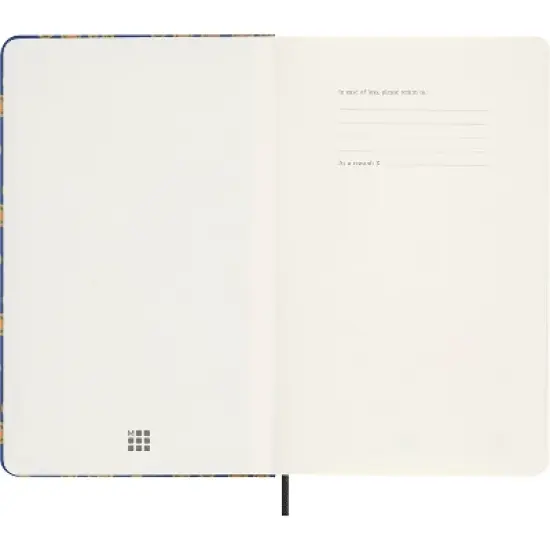 Moleskine Le Professional Large Undated H Box Planner Silk Blue: 2024 Adult Stationery with Elastic Closure & Pockets image {1}