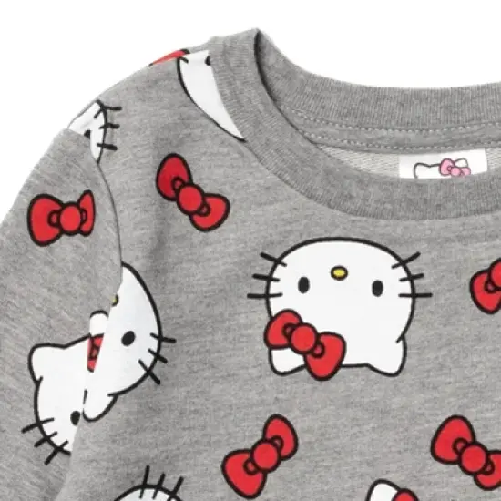 Hello Kitty Girls French Terry Sweatshirt Toddler image {3}