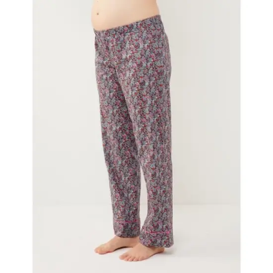 Two Piece Maternity Pajama Set Made with Tana Lawn&trade; | A Pea in the Pod image {8}
