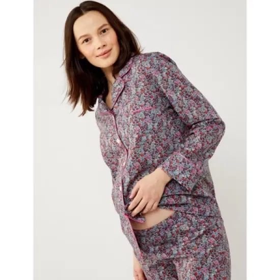 Two Piece Maternity Pajama Set Made with Tana Lawn&trade; | A Pea in the Pod image {5}