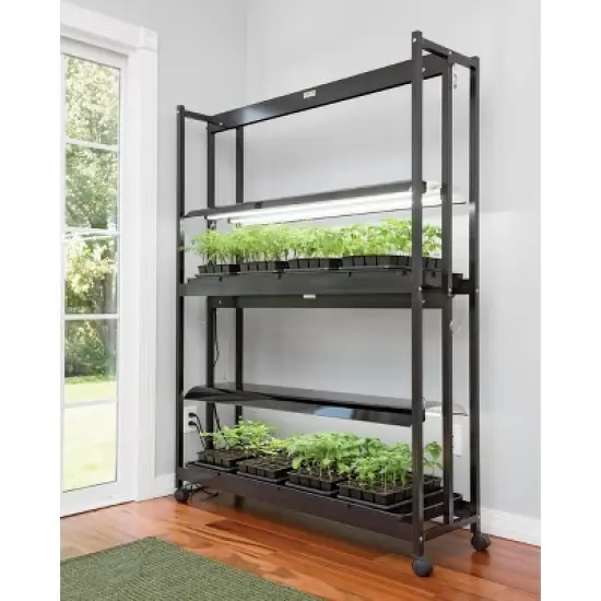 LED SunLite High Intensity 2-Tier Garden - Gardener's Supply Company image {1}