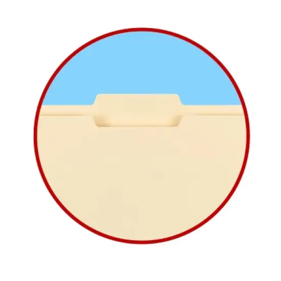 Smead File Folder, 1/3-Cut Tab, Assorted Position, Letter Size, Manila, 24 per Pack (11928) image {3}