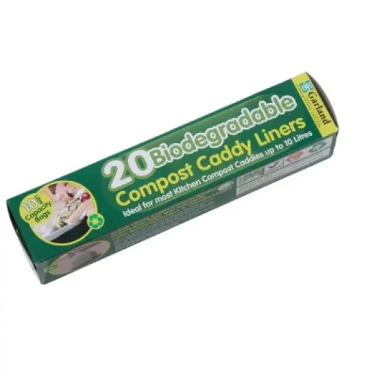 Midi Compost Caddy with Replacement Filters & Biodegradable Bags &ndash; 2.5 Gallon image {4}