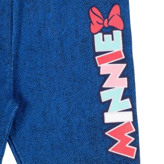 Mickey Mouse & Friends Minnie Mouse Girls Graphic T-Shirts and Shorts image {6}