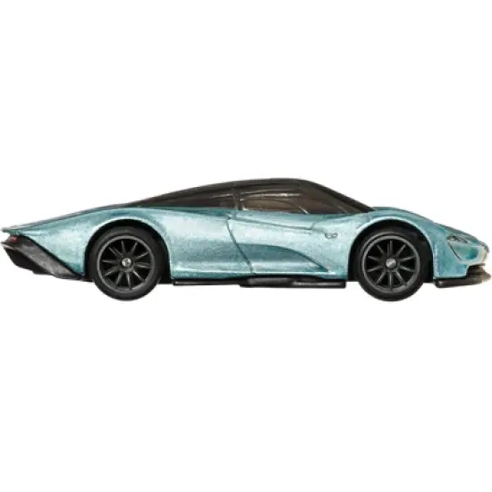 McLaren Speedtail Blue Metallic with Black Top "Exotic Envy" Series Diecast Model Car by Hot Wheels image {1}