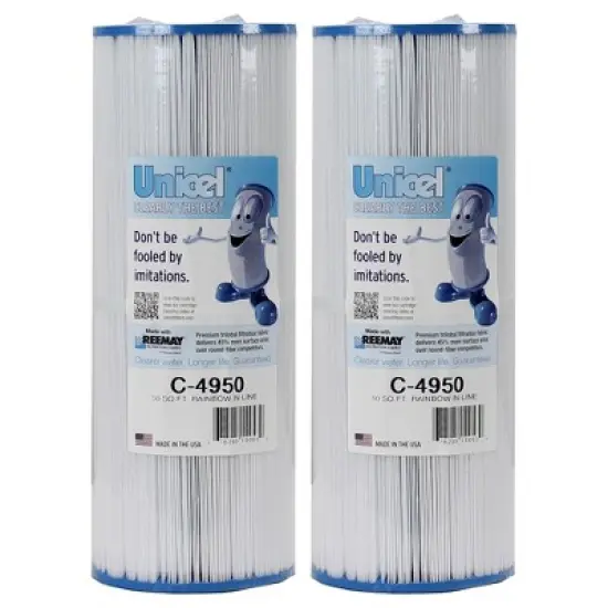 Unicel C-4950 50 Square Foot Media Replacement Pool Hot Tub Spa Filter Cartridge with 212 Pleats image {8}