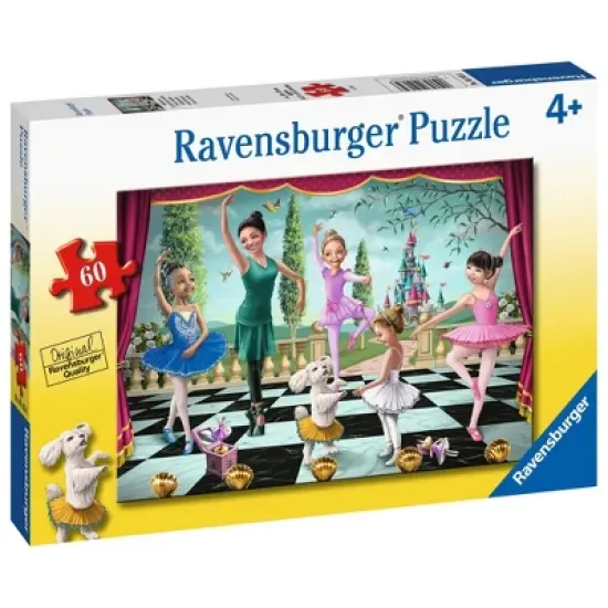 Ravensburger Ballet Rehearsal Kids' Jigsaw Puzzle - 60pc image {1}