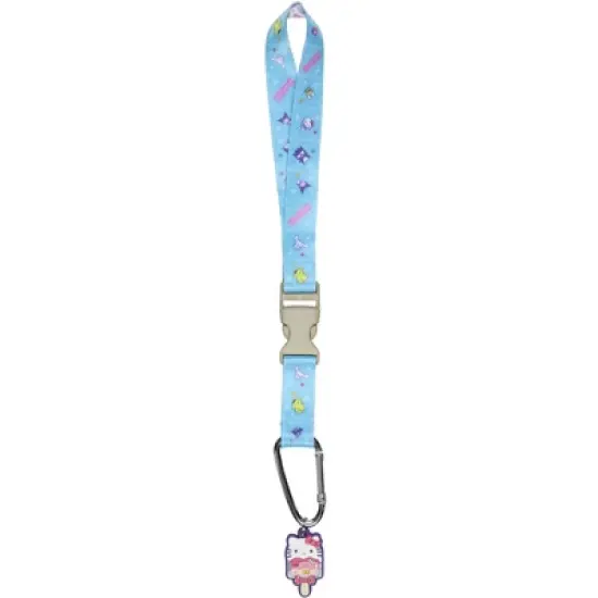 Hello Kitty Lanyard ID Badge Holder and Friends Ice Cream Wrist Strap Lanyard For Keys Keychain Wallet image {3}