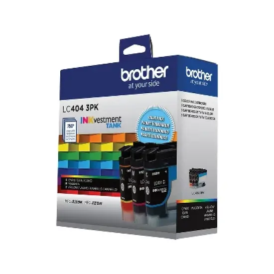 Brother LC4043PKS Cyan/Magenta/Yellow Standard Yield Ink Cartridges 3/Pack image {4}