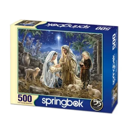 Springbok Let us Adore Him Jigsaw Puzzle - 500pc image {1}