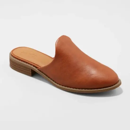 Women's Maura Mule Flats - Universal Thread&trade; Sable Brown image {3}