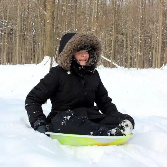 Emsco ESP 26" Day Glow Sno Racer Disc Sled - Neon Tie-Dye image {2}