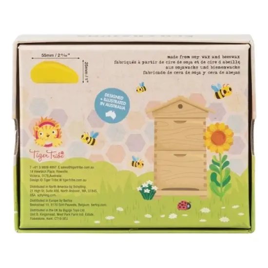 Tiger: Eco Crayons, 6 Rainbow Color, Ergonomic Crayons for Kids, Ages 2+ image {7}