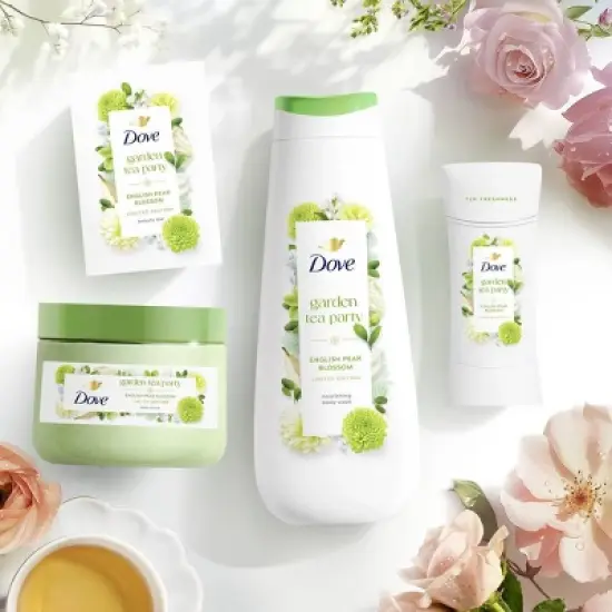 Dove Beauty Advanced Care Limited Edition Garden Tea Party Solid Antiperspirant and Deodorant English Pear Blossom - 2.6oz image {6}