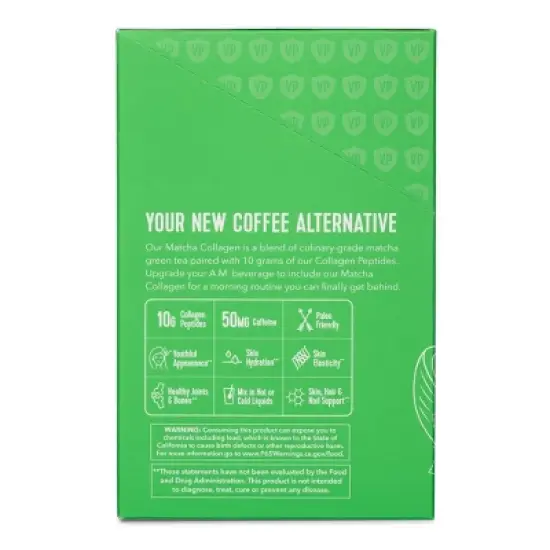 Vital Proteins On-The-Go Matcha Collagen Original Stick Pack Box - 14ct image {3}