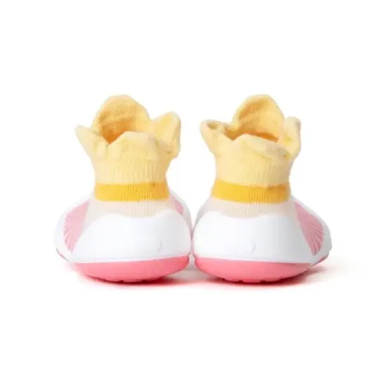 Komuello Baby Girl First Walk Sock Shoes Crown Princess image {3}