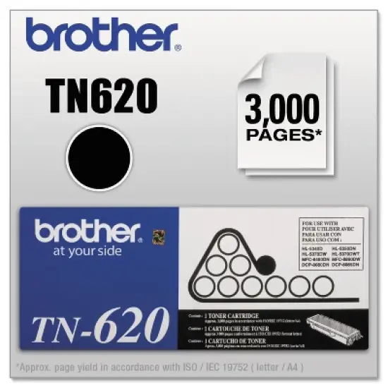 Brother TN620 Toner Black image {3}