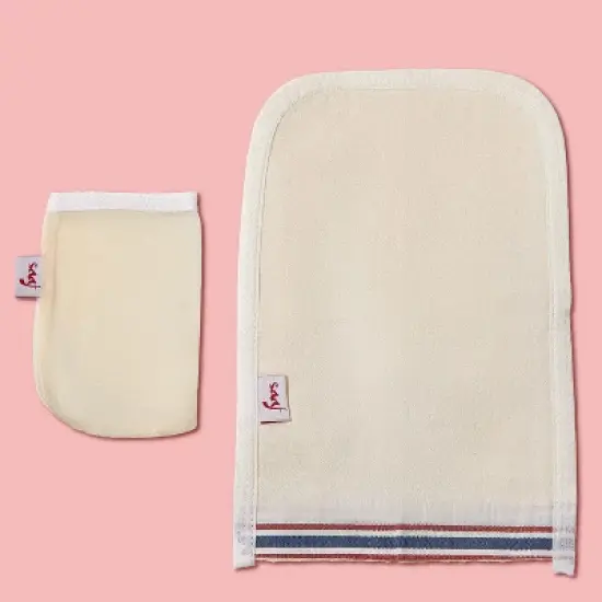 Saaf Body Kese Exfoliating Mitt image {1}