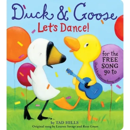 Duck & Goose, Let's Dance! by Tad Hillis (Board Book) image {1}