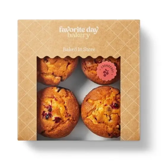 Cranberry Orange Muffins - 16oz/4ct - Favorite Day&trade; image {3}