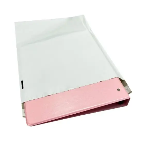 UOFFICE Pacl of 500 Poly Mailers Bags 12"x15.5" - #4 Envelopes with Self-Sealing Closure image {5}